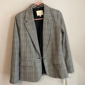 Plaid Blazer
